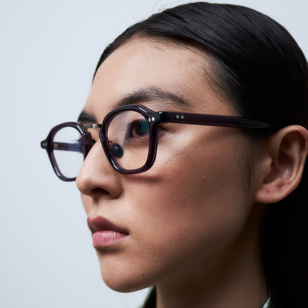 Iris Optical / Purple Acetate & Blue - Light Lens - Shade Files